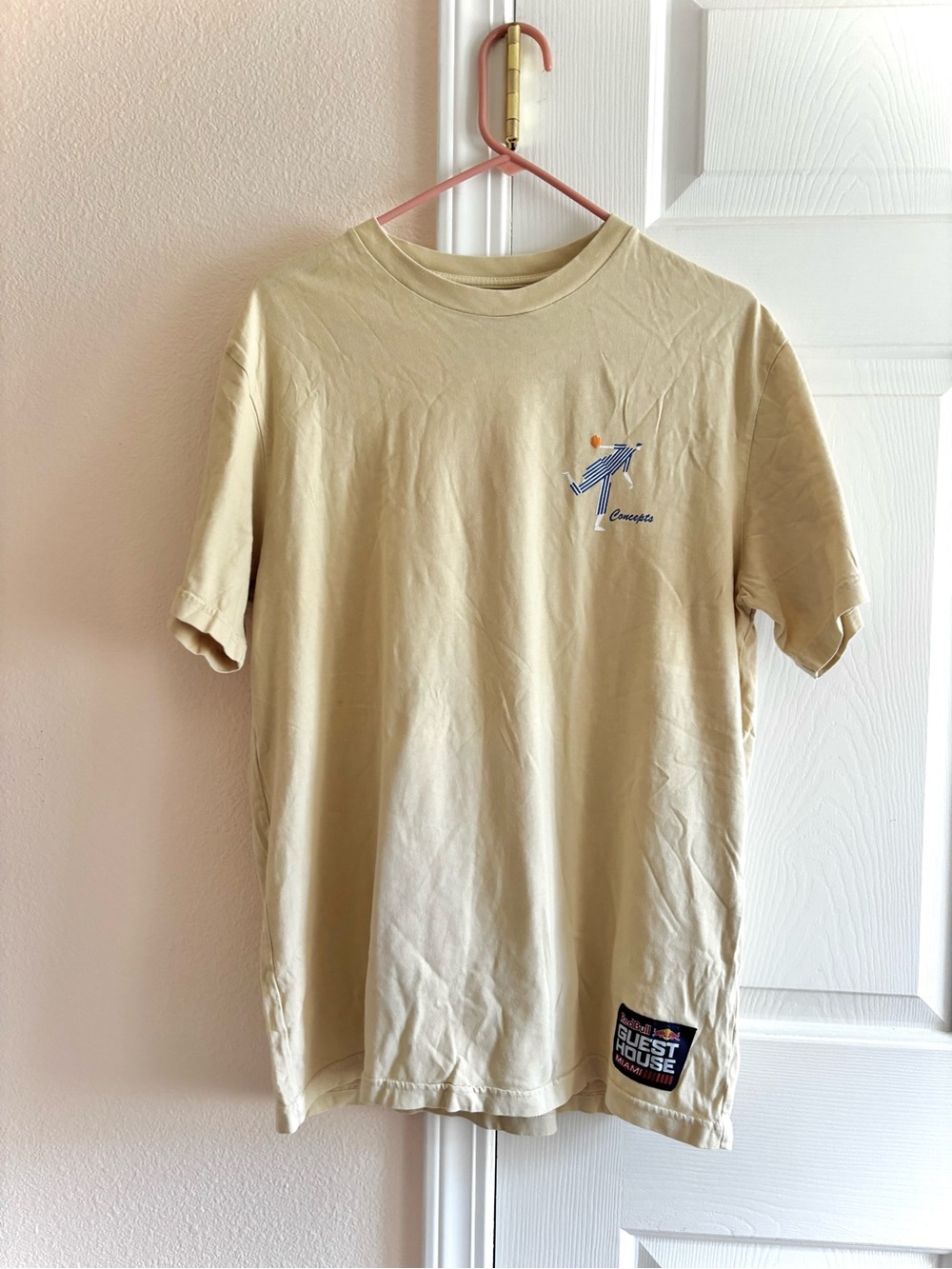 Concepts x Red Bull Guest House Beige T Shirt Miami Mens Size M
